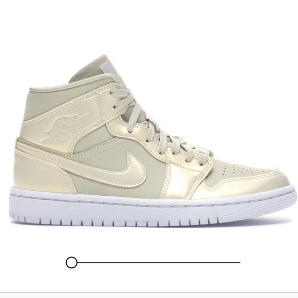 Women’s Air Jordan 1 mid “Lemon Yellow” - Picture 1 of 8